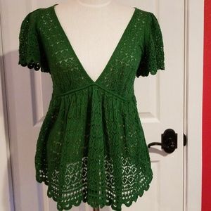 CATHERINE MALANDRINO Favorite Crochet Top